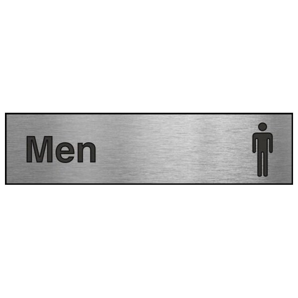 Accuform 12 in W x 3 in H, Engraved Plastic PSG606SL - main